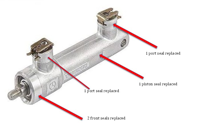 Mercedes R129 Hydraulic Roof Control Repair